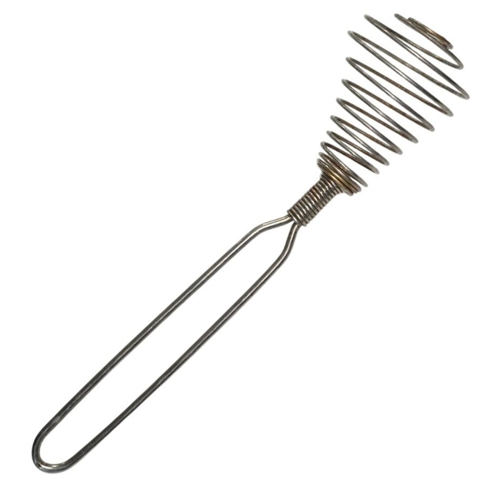 Vintage Stainless Steel Spring Coil Magic Whisk 9 Inch Gravy Sauce Mixer Beater